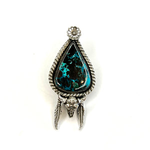 Stunning Chrysocolla pendant