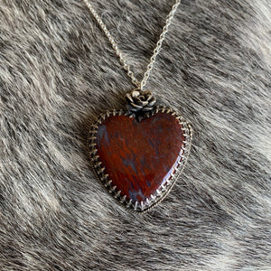 Red heart Necklace