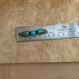 Custom 3 Stone Turquoise ring
