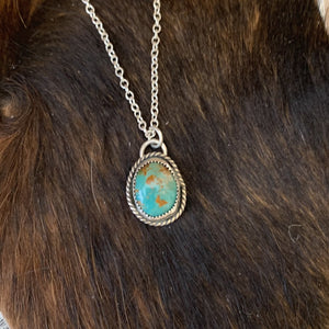 Turquoise Sterling Silver Necklace