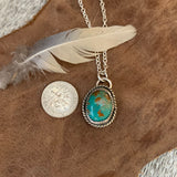 Turquoise Sterling Silver Necklace