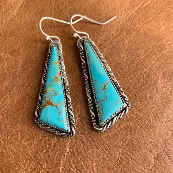 Baja Turquoise Sterling Silver earrings